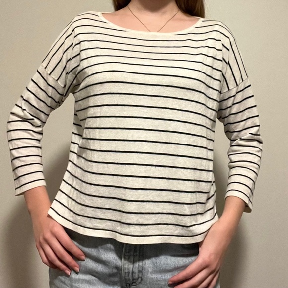 Club Monaco - Striped Top. Lightweight. Women's Size XS/TP - Picture 1 of 5